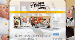 Desktop Screenshot of geekattitudegames.com