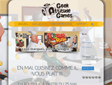 Tablet Screenshot of geekattitudegames.com